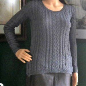 3/$15..🐒-bundle only-gray cardigan scoop neck sweater